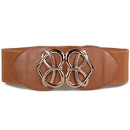 fashion retro ornament  occidental style all-Purpose belt woman style  elasticity belt width belt