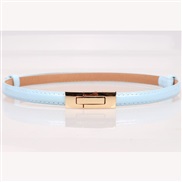 buckle  candy colors leather lady Korean style belt Korean style all-Purpose fashion ornament belt woman style