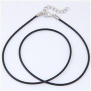  leather necklace chain