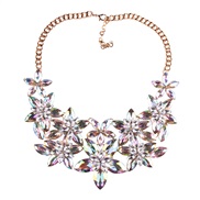 occidental style  super woman flowers zircon necklace clavicle chain woman