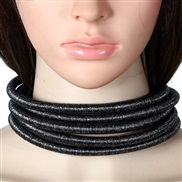 occidental style buckle necklace  fashion all-Purpose multilayer chain Collar