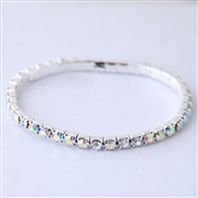 Korean style fashion row flash diamond elasticity bracelet( fine diamond)