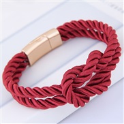 occidental style fashion  trend all-Purpose establishment rope personality bracelet