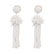 juran tassel earrings occidental style wind beads earring color