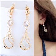 Korea earring earrings  concise drop personality ear stud