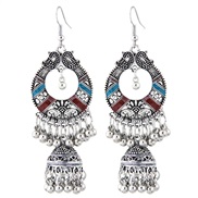 occidental style fashion  Metal concise personality temperament earrings