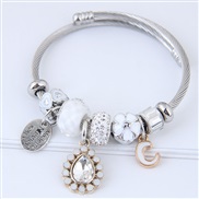 occidental style fashion  Metal all-Purpose bright dropD concise personality more elements personality bangle