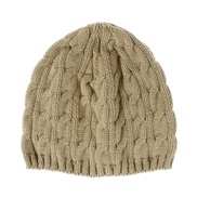 occidental style leisure woolen knitting weave twisted hat man lady fashion Autumn and Winter