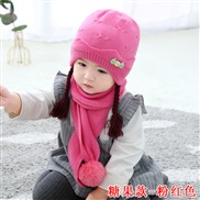 (  Pink)Baby hats Winter woman Baby hat lovely super Autumn and Winter woolenlz