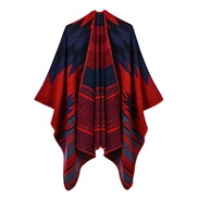 (rhombus  red)lady Autumn and Winter long fashion scarf shawl two warm Double surface imitate sheep velvet