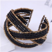 occidental style fashion Bohemian style  concise pure handmade beads establishment temperament opening bangle