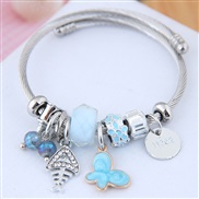 occidental style fashion  Metal all-PurposeDL concise flash diamond  butterfly all-Purpose more elements accessorie