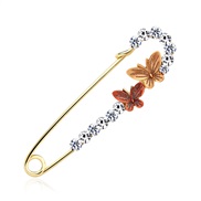 (AI0-A)Korean style fashion sweet flower  bow brooch big  lady scarves buckle