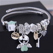 occidental style fashion  Metal all-PurposeDL concise angel  key pendant more elements accessories personality