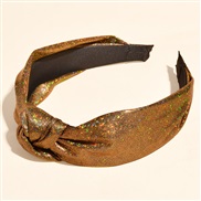 ( Gold)occidental style eadband width fashion all-Purpose eadband head