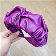 (purple)occidental style fashion temperament eadband retro pure coloru cortex eadband brief flower style woman