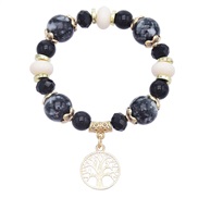 ( black)new trend beads multilayer bracelet Bohemian style Shells crystal bangle set