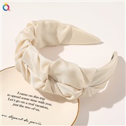 (  Cream colored ) width eadband Cloth brief fashion eadband pure color eadband eadband