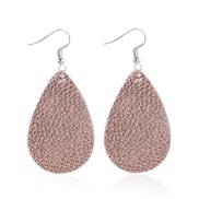 (  Pink)occidental style exaggerating leopard earring geometry more style cortex arring retro wind personality earrings