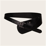 ( black)long style occidental style  fashion woman width Girdle all-Purpose ornament belt