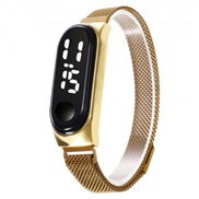 (Gold)led watch aterproof fashon electronc watch