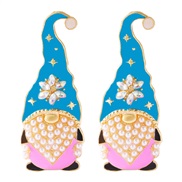 occidental style fashion personality new christmas earrings day new trend Alloy diamond earring