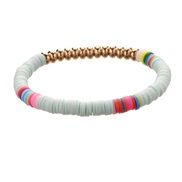 occidental style  lady color elasticitymm bracelet  fashion beads handmade
