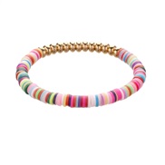 occidental style  lady color elasticitymm bracelet  fashion beads handmade
