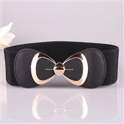 ( black)fashion all-Purpose belt Korean style lady belt  bow Tightness belt Girdle  belt