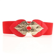 ( red) leaves shape belt fashion all-Purpose ornament lady Girdle