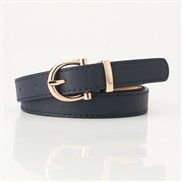 ( Navy)  lady Korean style fashion belt student Cowboy ornament belt Clothing collocation belt woman