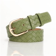 ( green)lady Alloy buckle belt fashion trend all-Purpose belt color more personality fashion collocation belt