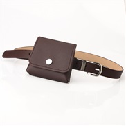 (2.4Width (CM)106Length (CM))( Brown)lady bag belt brief all-Purpose Clothing belt removable more samll bag ornament be