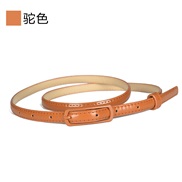 (105cm)(  camel) style lady belt day Word bucklePU belt lady belt ornament