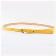 (60-80cm)( yellow)Korean style belt  fashion belt  samll buckle belt  women belt  ornament belt Y