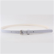 (60-80cm)( white)Korean style belt  fashion belt  samll buckle belt  women belt  ornament belt Y