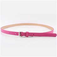 (60-80cm)( rose Red)Korean style belt  fashion belt  samll buckle belt  women belt  ornament belt Y