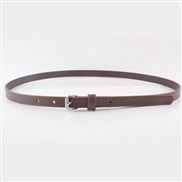 (60-80cm)(Coffee )Korean style belt  fashion belt  samll buckle belt  women belt  ornament belt Y