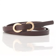 ( Brown)lady belt brief Word buckle all-Purpose Dress beltu ornament belt