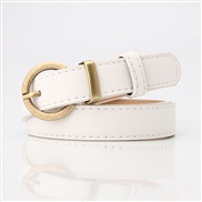 ( white) style lady fashion all-Purpose sweater big Dress ornament belt  student belt leisure buckle belt