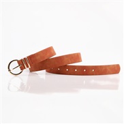 ( camel)four Korean style lady belt brief all-Purpose Alloy buckle belt Clothing collocation Cowboy belt
