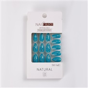 (A 1 LP9) fake  nail s removable Stcker  nail  pantng sequn small fresh ear Armor