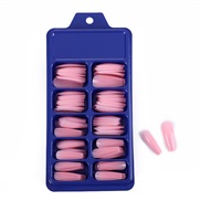 ( Pink)summer candy pure color Ballet samll blue fake  nail s
