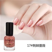 (17 ) aterproof Non peelable   nail   polish set sequn  nail  pantngml