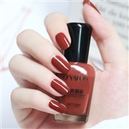 (49  red)ml Non peelable   nail   polish set aterproof color sequn  nail  pantng