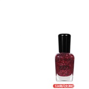 (53 red )ml Non peelable   nail   polish set aterproof color sequn  nail  pantng
