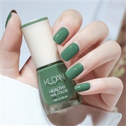 ( 5 green ) nail   polish summer whiter  No bakng Non peelable  transparent  nail   polish color  nail   polish