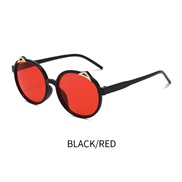 ( Black frame  red  Lens ) cat woman super man Sunglasses sunglass chldren personalty summer