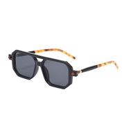 ( Black frame  Black grey  Lens )style Sunglasses man trend anti-ultraviolet polarized light high-end sunglass man
