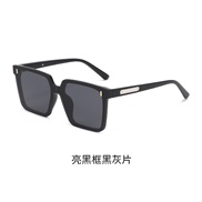 ( Bright balck frame  Black grey  Lens )sunglass anti-ultraviolet polarized lightgm man Sunglasses woman highns
